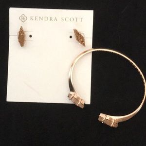 Kendra Scott Drusy Rose Gold bundle